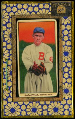 Picture, Helmar Brewing, T206-Helmar Card # 337, Rabbit MARANVILLE, Basket catch, Boston Braves